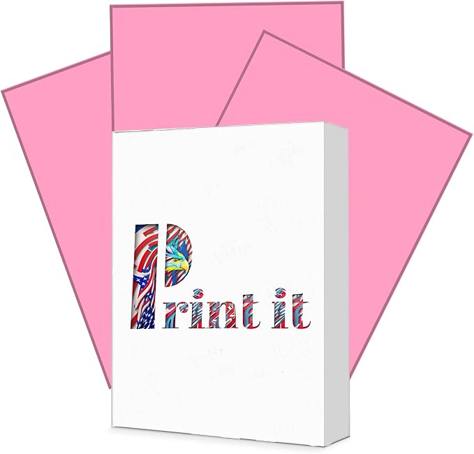 Print It - Vellum Bristol Colored Cardstock Cover Paper, 67 Lb, 8.5" X 11” - Image 2
