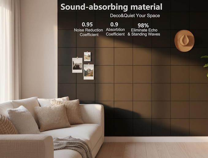 G Gamit Large Felt Wall Tiles Bulletin Board 59”x36”, Large Cork Board - Image 7