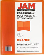 JAM PAPER Plastic Color POP Folders - Image 7