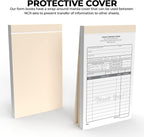 Custom 4.25" x 7" Carbonless NCR Books in 3-Part Triplicate Invoices, Work - Image 3