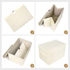 Bagnizer Large 42 Quarts Collapsible Stackable Storage Bins Cube - Image 6