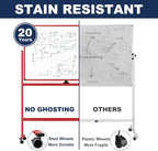 Large Dry-Erase Rolling Magnetic Whiteboard - Image 5