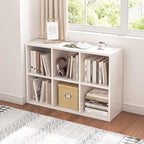 NELYE 6 Cube Organizer Bookcase by NELYE