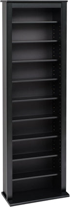 Prepac Narrow Cabinet Media Storage, Slim Barrister Tower - Image 7