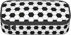 Soccer Texture Pencil Case Big Capacity Storage Pencil Pouch Stationery Bags - Image 2