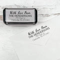 Self Inking Modern Address Stamps | Custom Return Address Stamper by 904Custom
