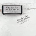 Self Inking Modern Address Stamps | Custom Return Address Stamper by 904Custom