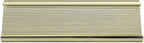 10 Pack 2" x 8" Aluminum Desk Name Plate Holder, Office Name Plate Holder - Image 6