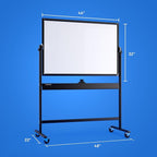 Rolling Dry Erase Board 46 x 32 - Image 9