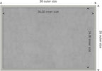 Amanti Art Silver Framed Magnetic Board 26x38 Large Vision Board - Image 4