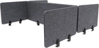 ReFocus Raw Clamp-On Acoustic Desk Divider Mounted Privacy Panel Set – Reduce - Image 8