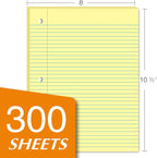 KAISA Loose Leaf Notebook Paper, College Ruled, 300 Sheets Per Lined Paper - Image 2