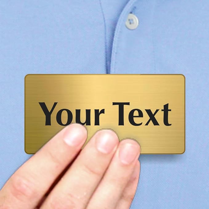 SmartSign Custom Brass Sign - Image 3