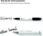 Volcanics Black Dry Erase Markers Low Odor Fine Whiteboard Markers Thin Box of - Image 4
