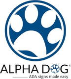 ALPHA DOG SIGNS Custom Projecting Hallway Sign, Personalized Indoor Outdoor - Image 6
