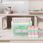 ThinkTex Accordion File Organizer, 12 - Image 3
