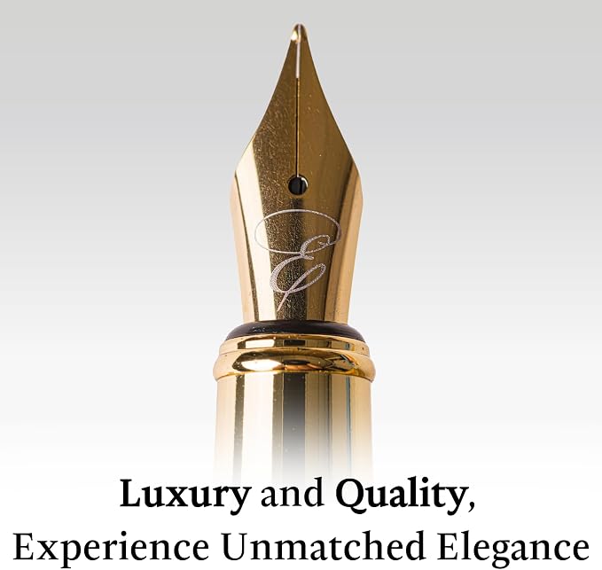 Ellington Pens Luxury Wood Fountain Pen Set – Fine Nib - Image 3