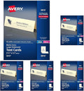 Avery Printable Tent Cards, 3.5" x 11", Ivory by Avery