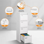 AFAIF 4 Drawer File Cabinet - Image 6