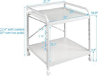 Fannova 20 Inches Deep Large Printer Stand, 2 Tier Under Desk Printer Table - Image 3