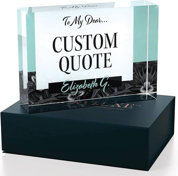 Custom Acrylic Sign Personalized, Custom Desk Name Plate, 18 Styles, - Image 3