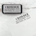 Self Inking Modern Address Stamps | Custom Return Address Stamper by 904Custom