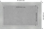 Amanti Art Silver Framed Magnetic Board 31x47 Large Vision Board - Image 5