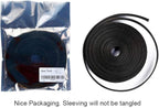 25ft - 1/2 inch PET Expandable Braided Sleeving – Black – Alex Tech Braided - Image 6