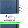 Undated Daily Planner to Achieve Your Goals 2025-2026 by GoalCrazy