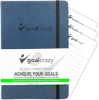 Undated Daily Planner to Achieve Your Goals 2025-2026 by GoalCrazy