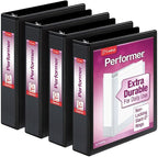 Cardinal Performer 3-Ring Binders, Non-Locking Slant-D Rings, 375-Sheet Capacity by TOPSProducts