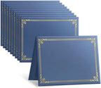 12 Packs Certificate Covers, Certificate Holders Gold Foil Border, by Unknown