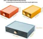 DETEIN 2PACK Stackable Storage Drawers - Image 2
