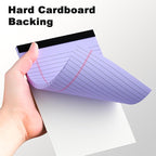 AILZFEI 6pcs Small Legal Pad 5x8 College Ruled Purple Legal Pads Notepads 6 - Image 6