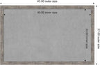 Amanti Art Silver Framed Magnetic Board 27x43 Large Vision Board - Image 3
