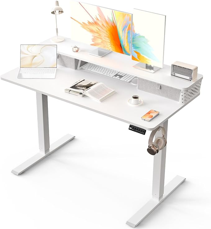 Kingant 48 x 24 Inch Electric Standing Desk by KINGANT