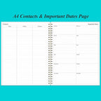 Daily Planner Undated - Image 4