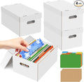 4Pack Greeting Card Storage Box, Greeting Card Organizer Box by HIMOMO