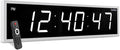 Ivation Huge Oversized 72" Large Digital LED Clock | Big Digital Clock by Ivation