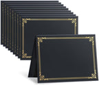 12 Packs Certificate Covers, Certificate Holders Gold Foil Border, by Unknown