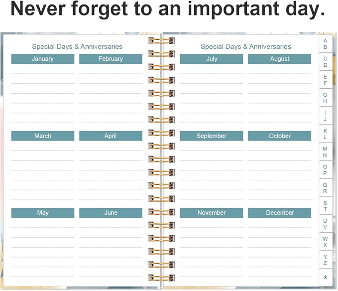 Address Book with Alphabetical Tabs - Image 3