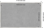 Amanti Art Silver Framed Magnetic Board 25x41 Large Vision Board - Image 4