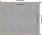 Amanti Art Silver Framed Magnetic Board 41x49 Oversize Vision Board - Image 4