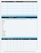 2026 Attendance Calendar Work Tracker Attendance Calendar Cards - Image 3
