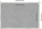 Amanti Art Silver Framed Magnetic Board 17x25 Medium Vision Board - Image 3