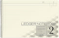 BookFactory Accounting Ledger Notebook/Large 2 Column Accounting Ledger by BookFactory