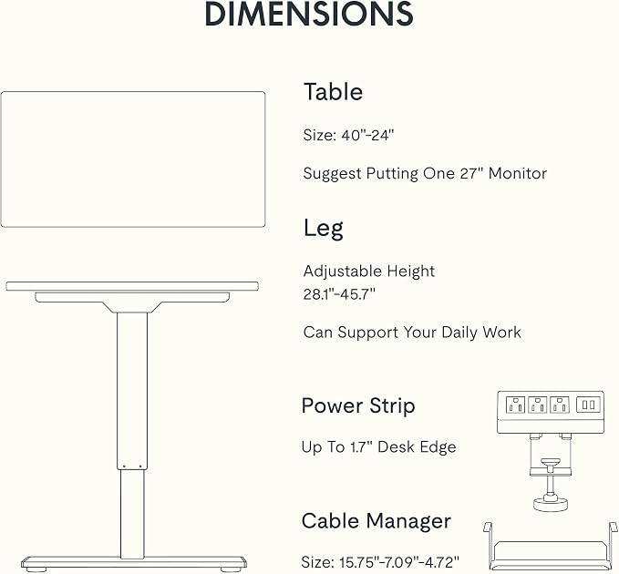 FLEXISPOT EN2 Whole-Piece Standing Desk - Image 7