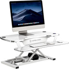 VERSADESK® PowerPro™ Electric Standing Desk Converter by VERSADESK
