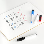 Nicpro 9 x 12 inches Lapboard Small Dry Erase Lap Board Double Sided - Image 5