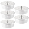 HYCC 5 Pack 2-3/8 Inch Flexible Desk Grommet, Organize Wires and Cables on by HYCC